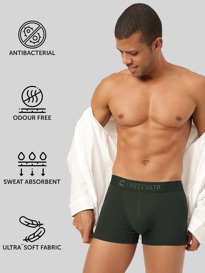 men solid trunks combo - 21342840 -  Standard Image - 3