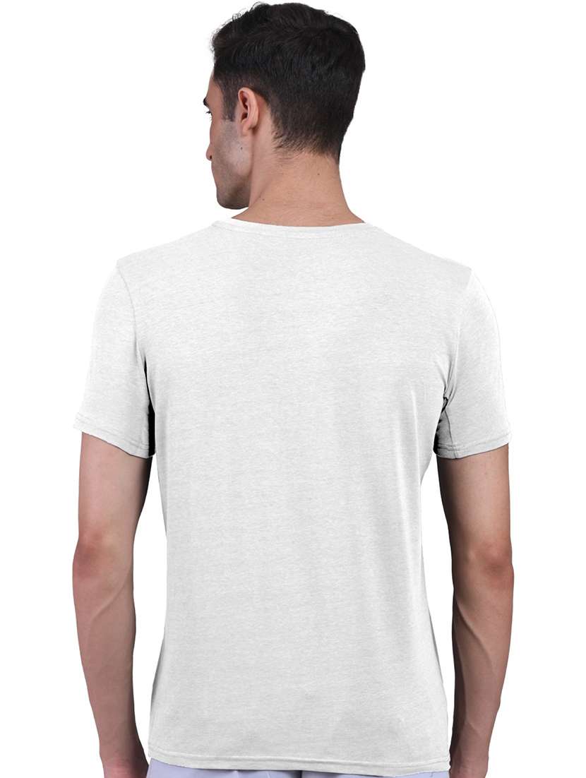 men's solid round neck t-shirt combo - 21343084 -  Standard Image - 3