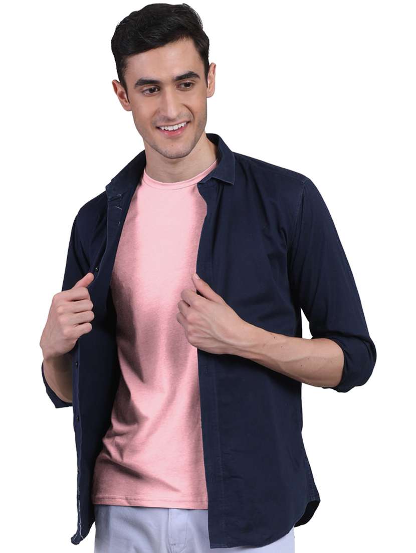 men's solid round neck t-shirt combo - 21343142 -  Standard Image - 3