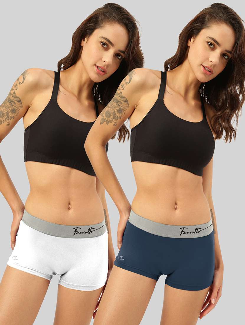 multi colored modal boy shorts panty