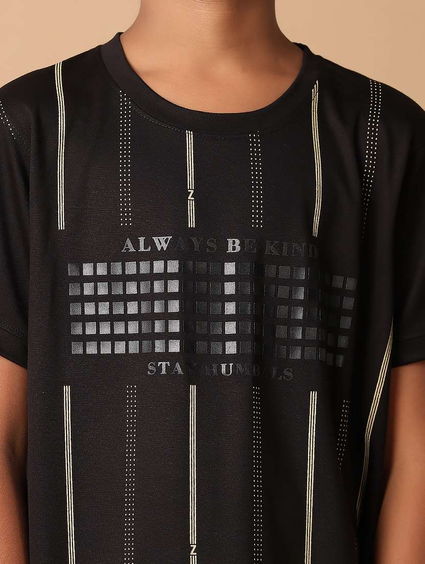 boys round neck printed t-shirt - 21344385 -  Standard Image - 5