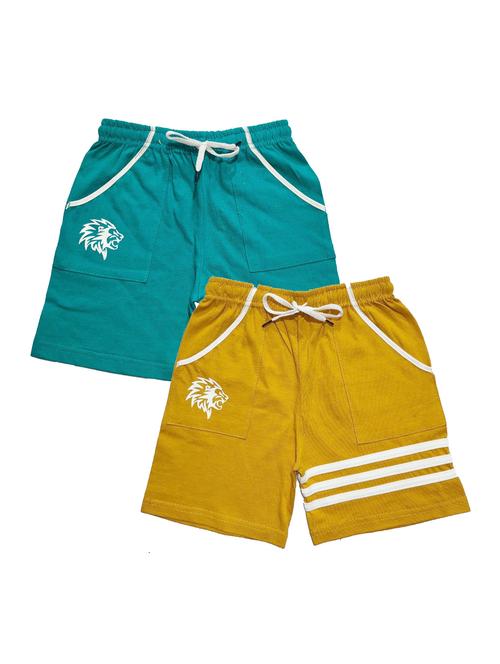 kids pack of 2 striped shorts - 21345026 - Standard Image - 0