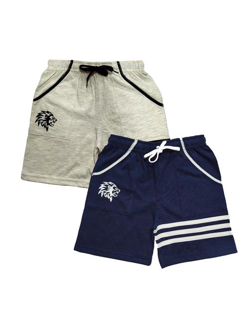 kids pack of 2 striped shorts  - 21345030 -  Standard Image - 0