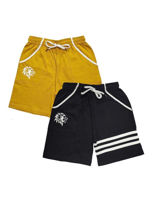 kids pack of 2 striped shorts  - 21345032 -  Standard Image - 0