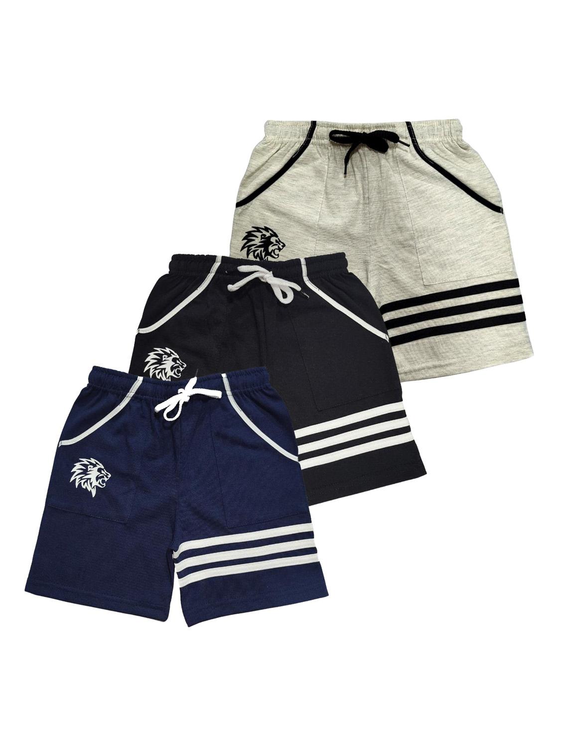 kids pack of 3 striped shorts - 21345048 - Zoom Image - 0