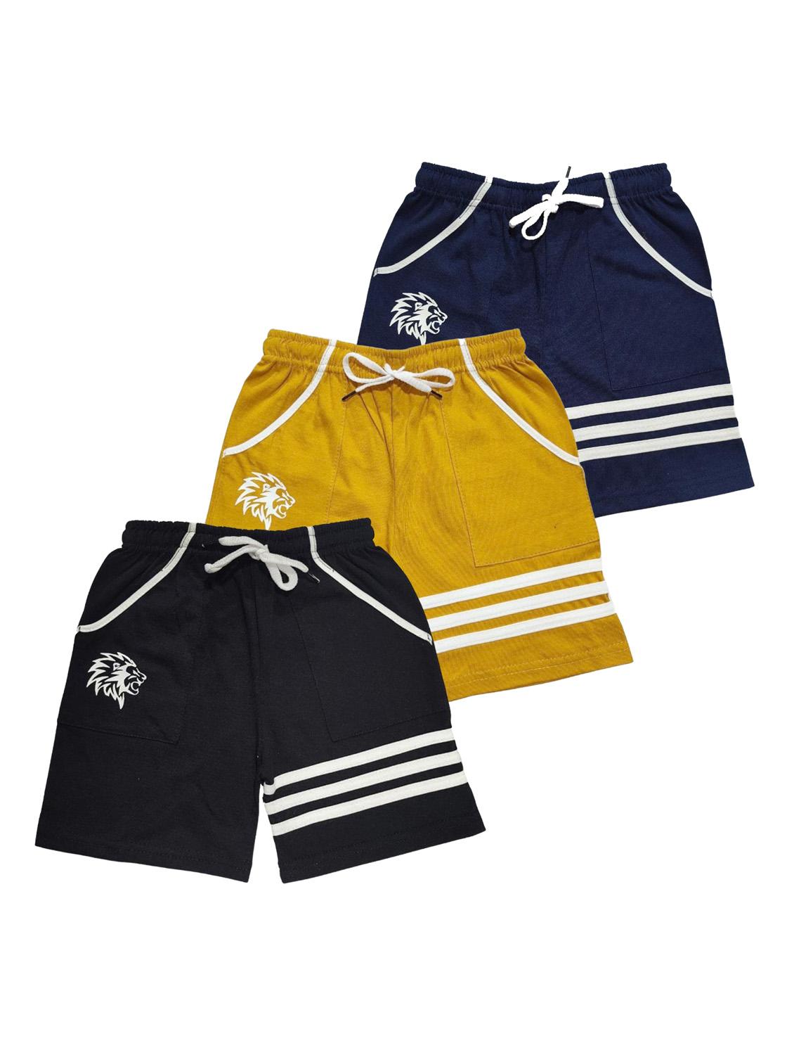 boys pack of 3 cotton shorts - 21345051 - Zoom Image - 0