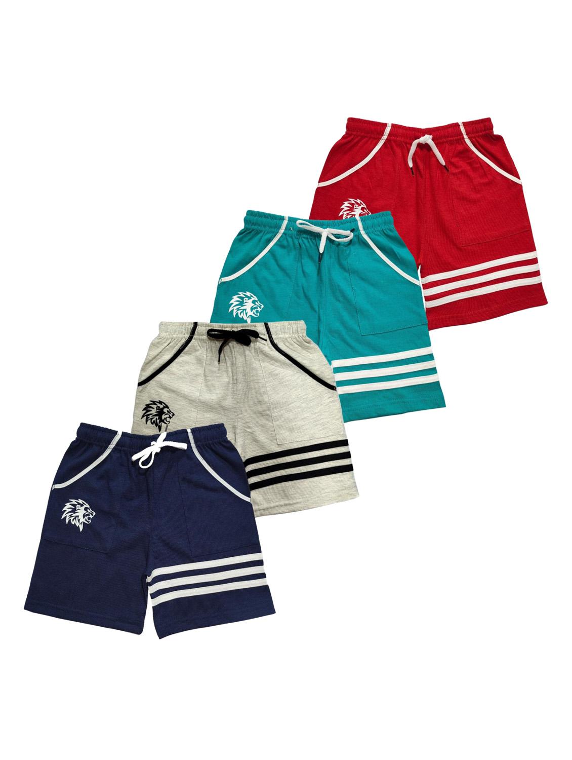 kids pack of 4 striped shorts  - 21345065 -  Zoom Image - 0