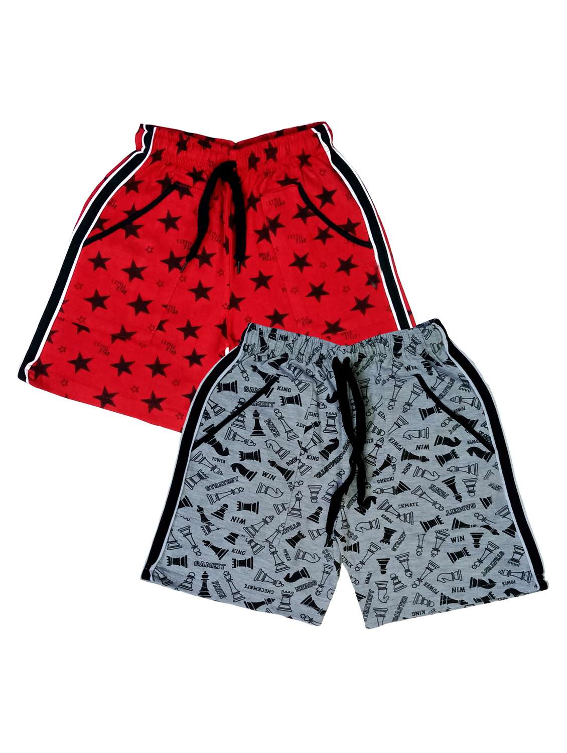 boys pack of 2 casual shorts