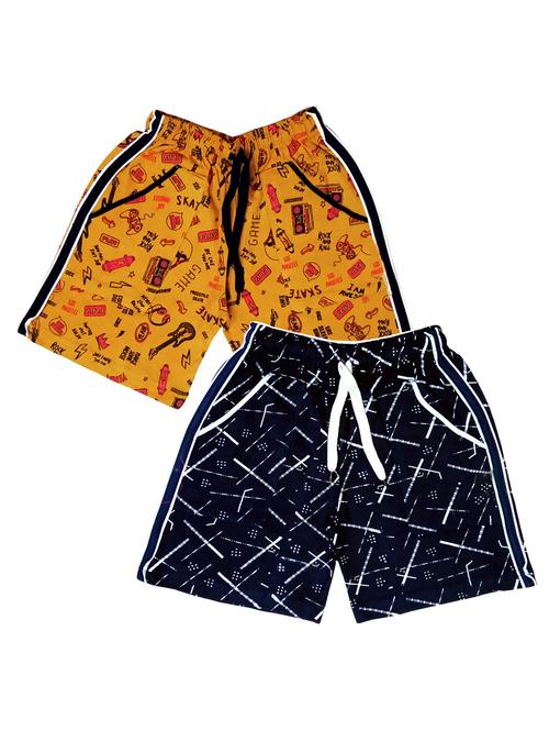 kids pack of 2 printed shorts - 21345079 - Standard Image - 0