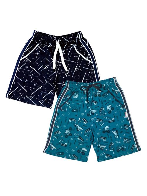 kids pack of 2 printed shorts - 21345080 - Standard Image - 0