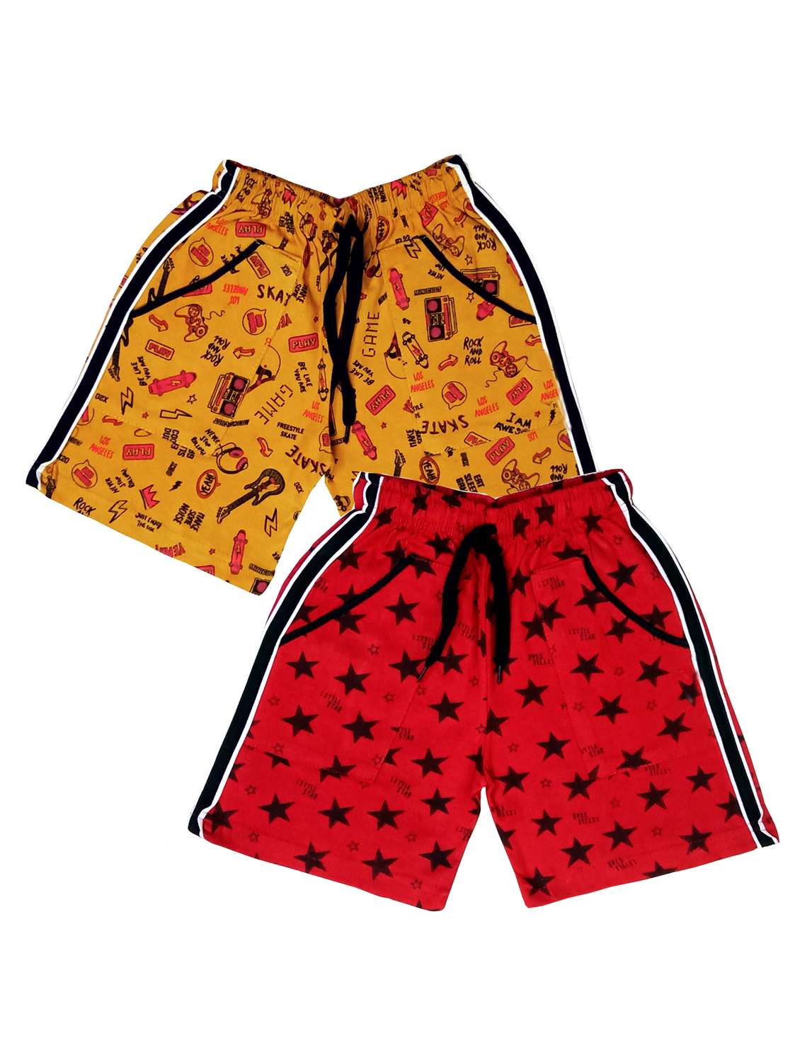 boys pack of 2 casual shorts