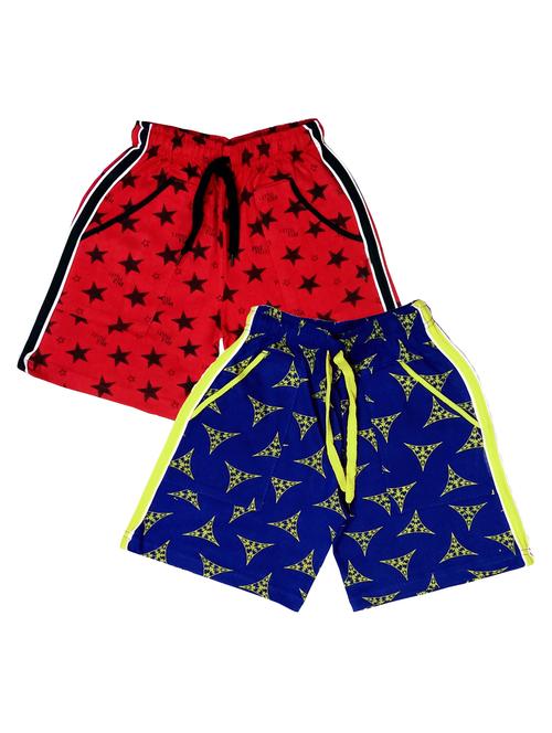 kids pack of 2 printed shorts  - 21345085 -  Standard Image - 0