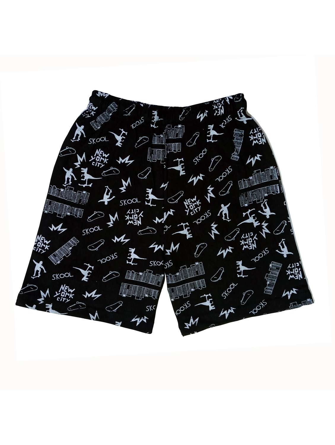 kids pack of 3 printed shorts  - 21345091 -  Standard Image - 3