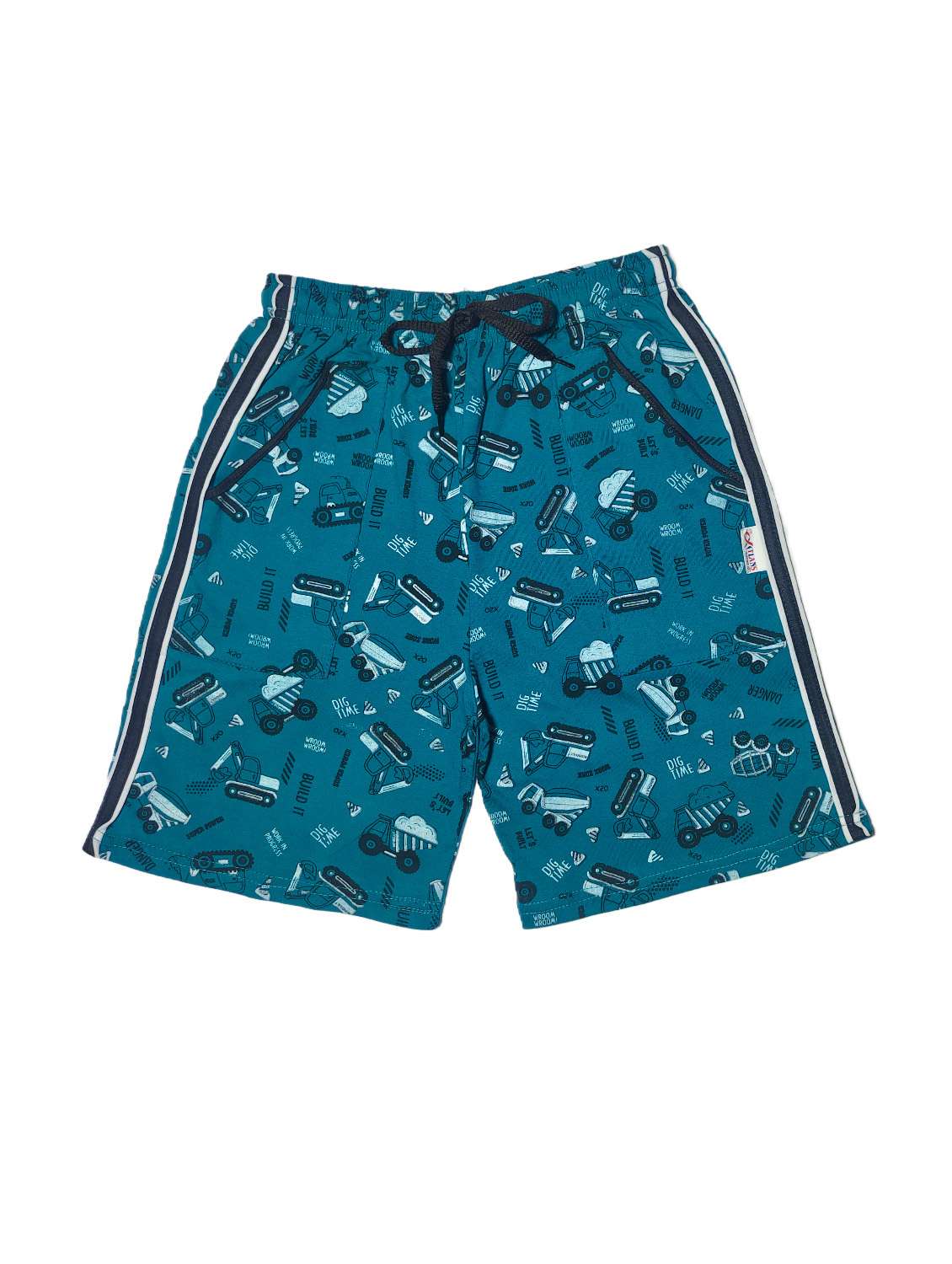 kids pack of 3 printed shorts  - 21345103 -  Standard Image - 3