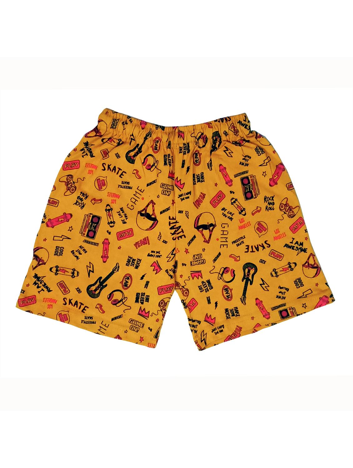 kids pack of 3 printed shorts - 21345105 - Standard Image - 3