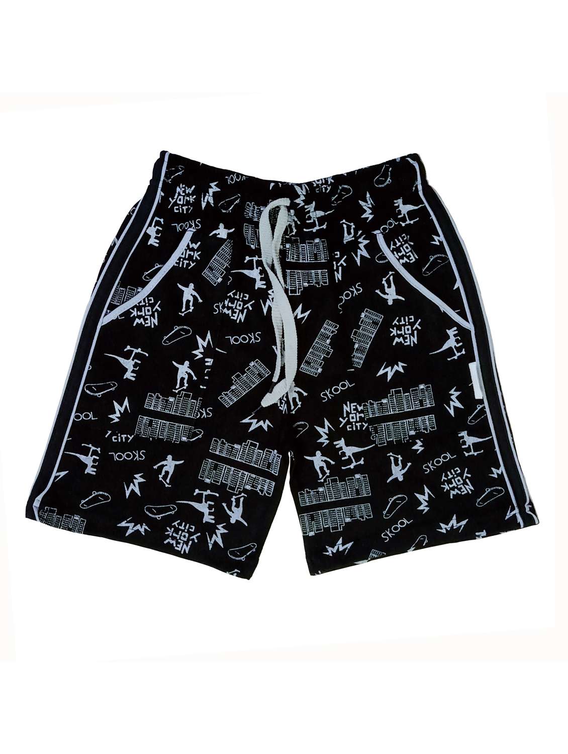 kids pack of 4 printed shorts  - 21345129 -  Standard Image - 3