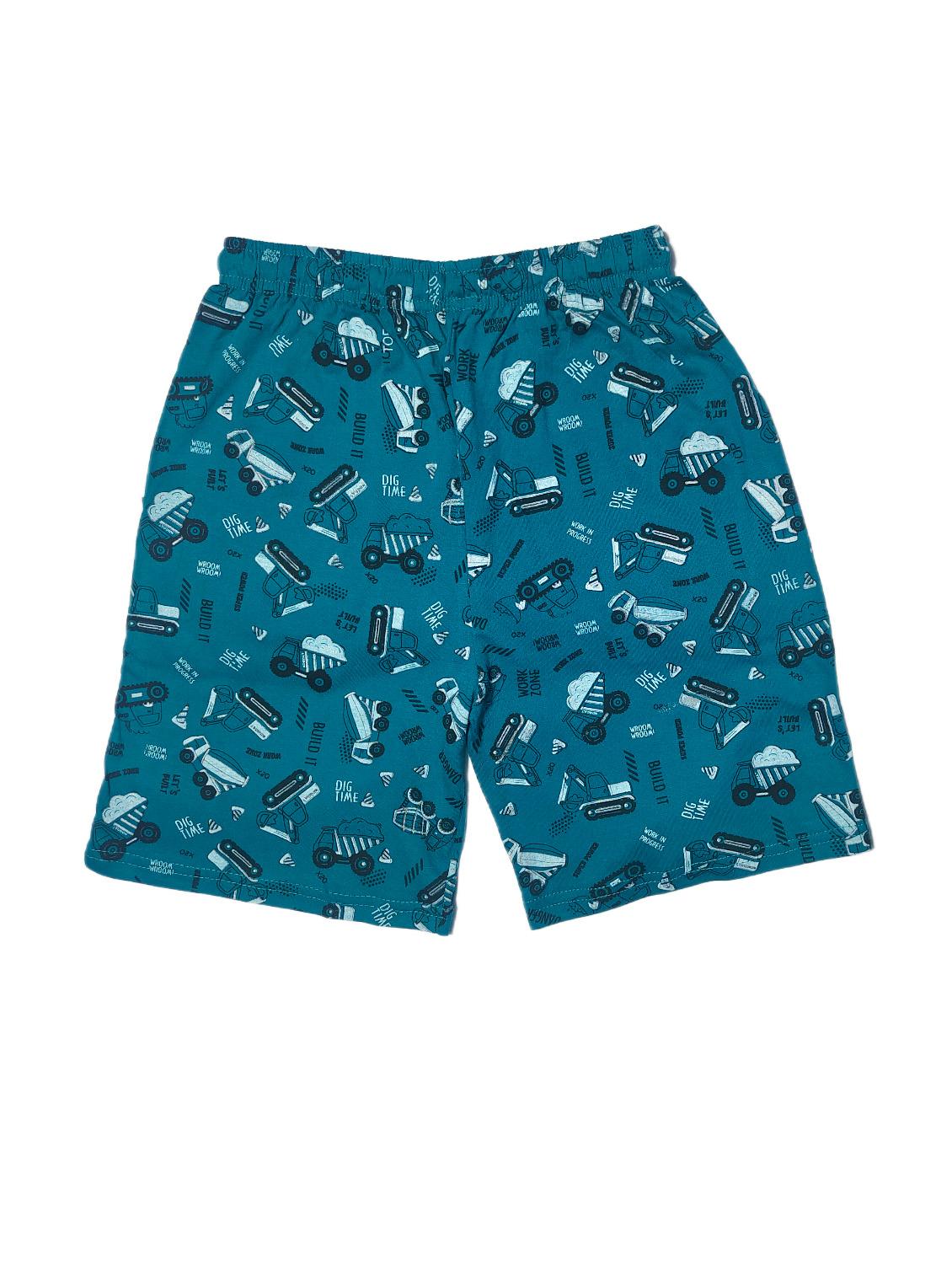kids pack of 4 printed shorts - 21345139 - Standard Image - 3