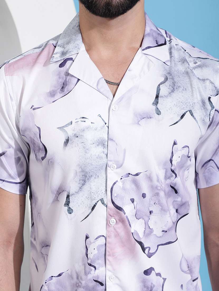 men printed casual shirt - 21345397 -  Standard Image - 5