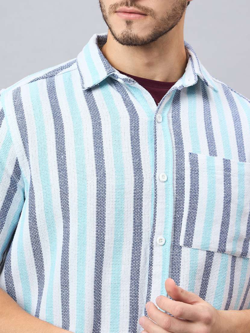 men short sleeves casual shirts - 21345562 -  Standard Image - 5