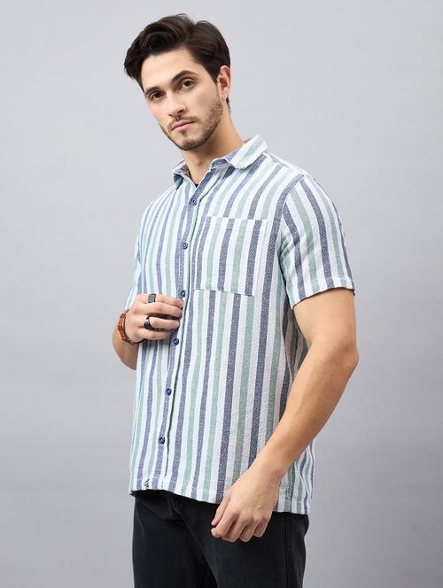 men short sleeves casual shirts - 21345564 -  Standard Image - 0