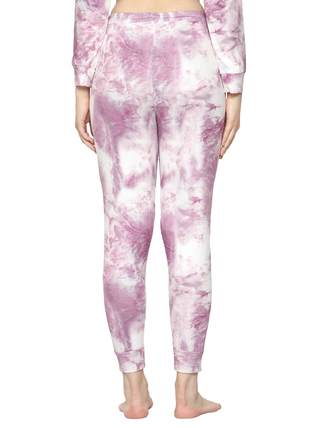 women printed pyjama nightwear set - 21348650 -  Standard Image - 5