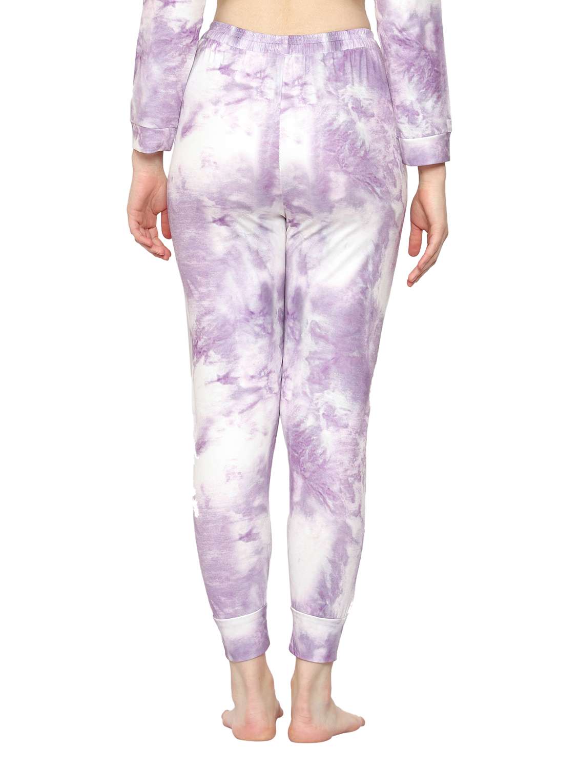 women printed pyjama nightwear set - 21348653 -  Standard Image - 5