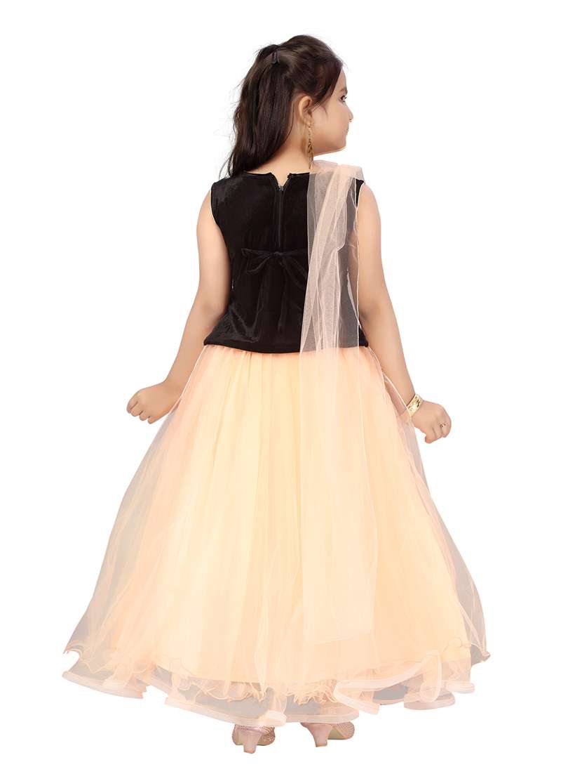 black net lehenga choli - 21348834 -  Standard Image - 3