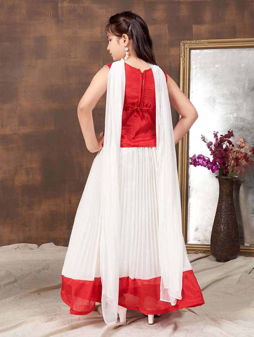 girls self-designed lehenga choli - 21348858 -  Standard Image - 3