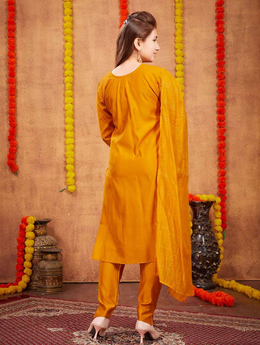 girls top and bottom ethnic wear sets - 21349129 -  Standard Image - 3