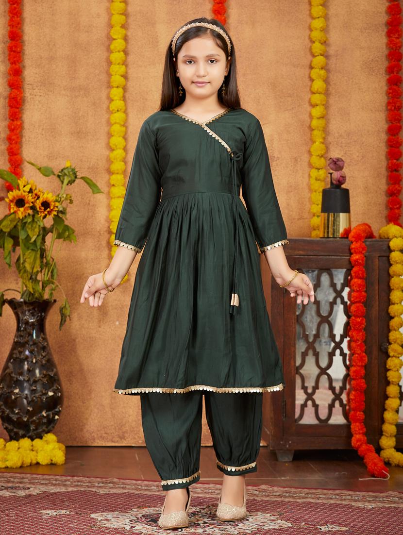 girls top and bottom ethnic wear sets - 21349165 -  Zoom Image - 0