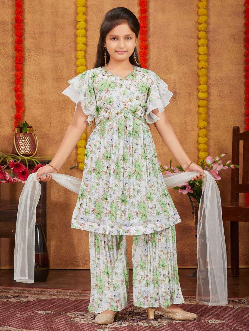 girls top and bottom ethnic wear sets