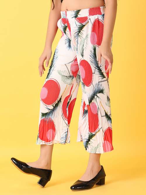 white cotton harem trouser - 21349715 -  Standard Image - 0