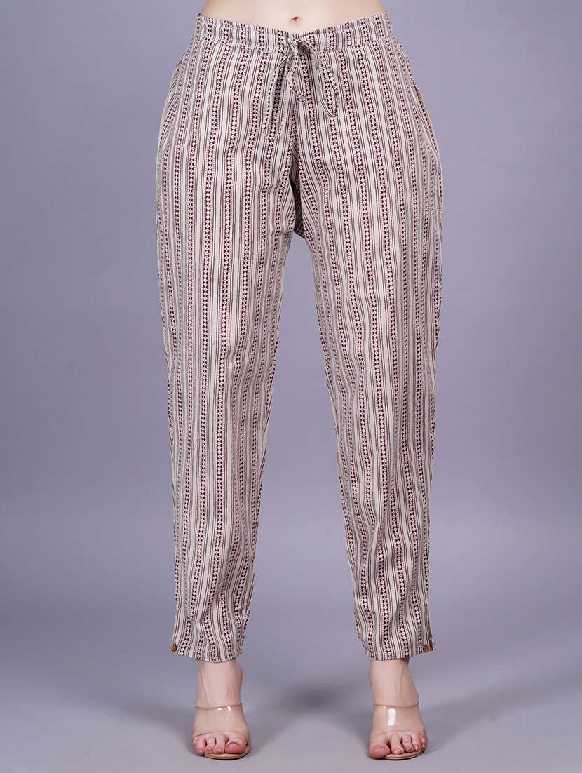 women printed kurta pant with dupatta set - 21350575 - Standard Image - 5