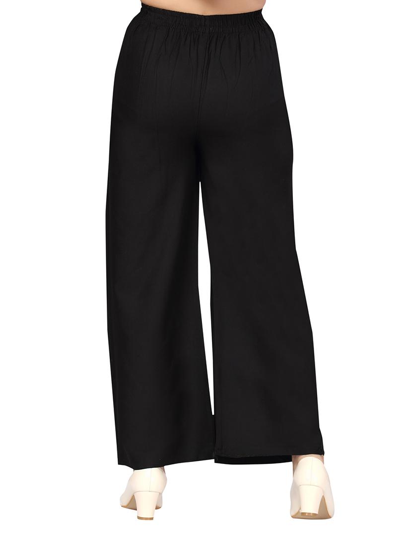 girls mid-rise solid palazzo - 21350672 - Standard Image - 3