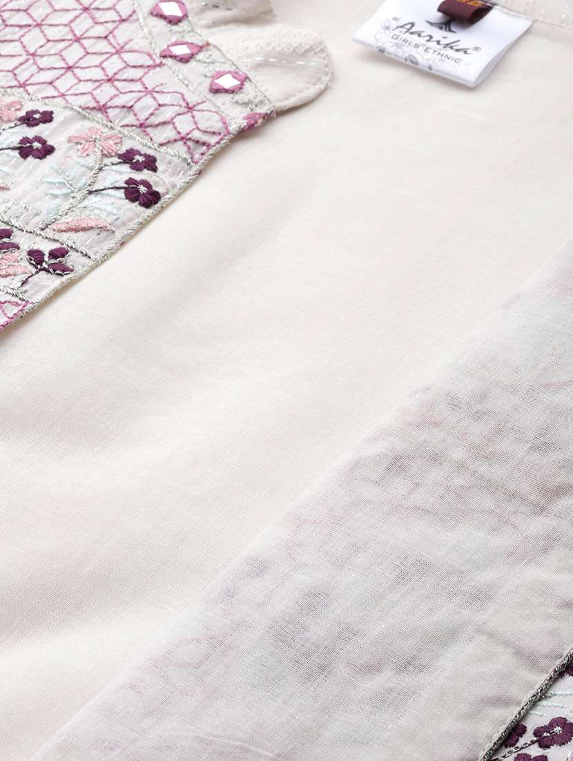 women three quarter sleeves ethnic jacket - 21350854 -  Standard Image - 5