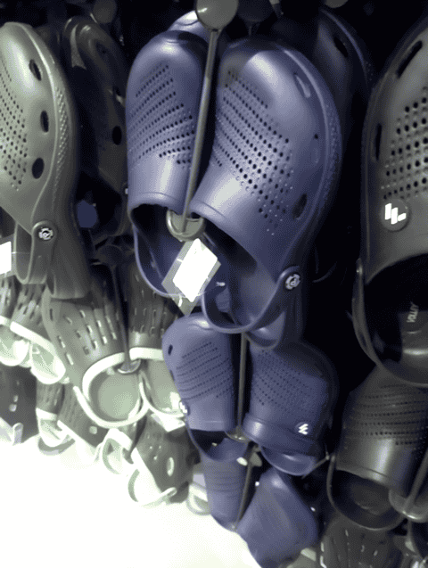 navy blue eva sandals - 21351849 - Standard Image - 0