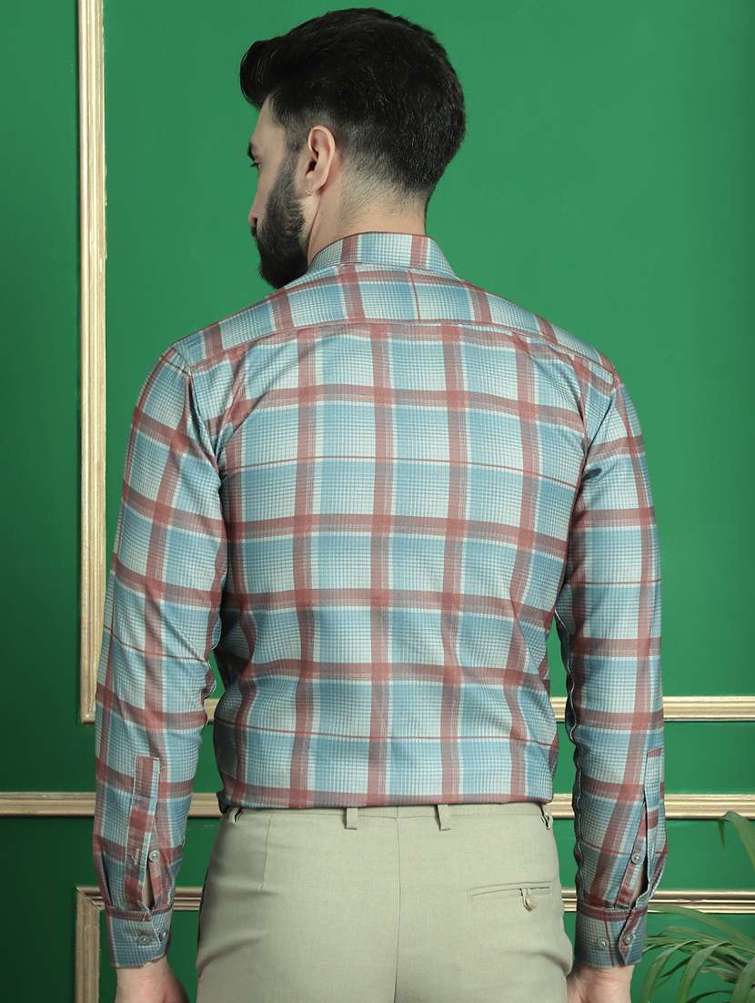 men long sleeves formal shirts - 21351967 - Standard Image - 3