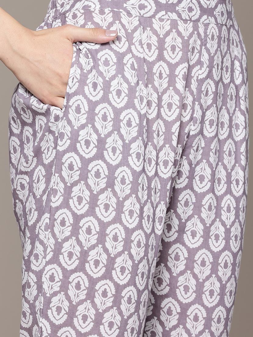 women three quarter sleeve kurta pant with dupatta set - 21352786 - Standard Image - 3