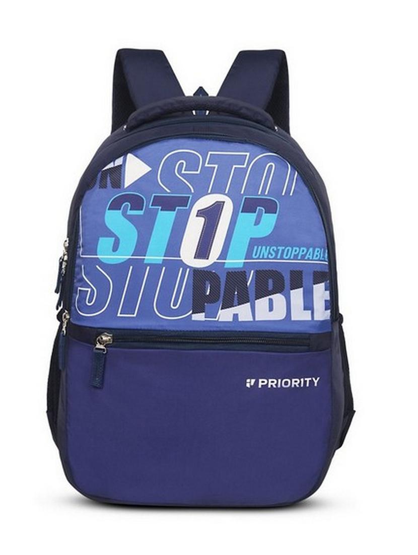 men printed backpack with adjustable strap - 21353563 - Zoom Image - 0