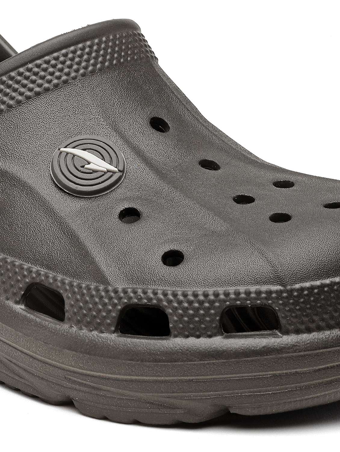 grey solid crocs clogs - 21353746 -  Standard Image - 5