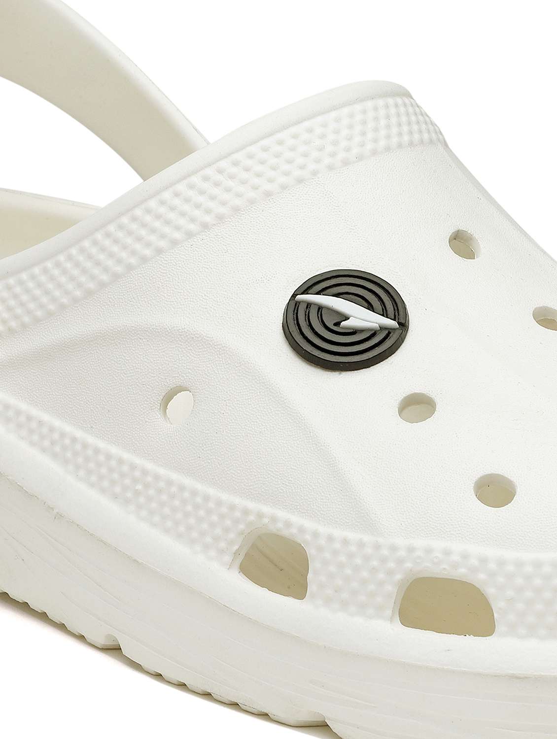 white solid crocs clogs - 21353748 -  Standard Image - 5