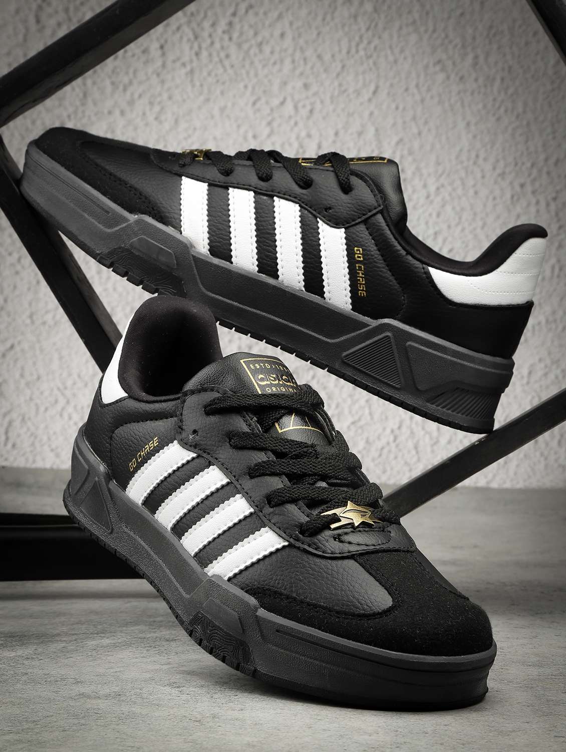 men black lace up sneaker - 21353777 -  Zoom Image - 0