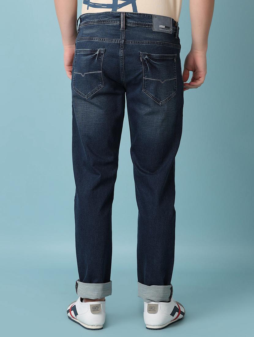 men mid rise plain slim fit jean - 21353935 - Standard Image - 3