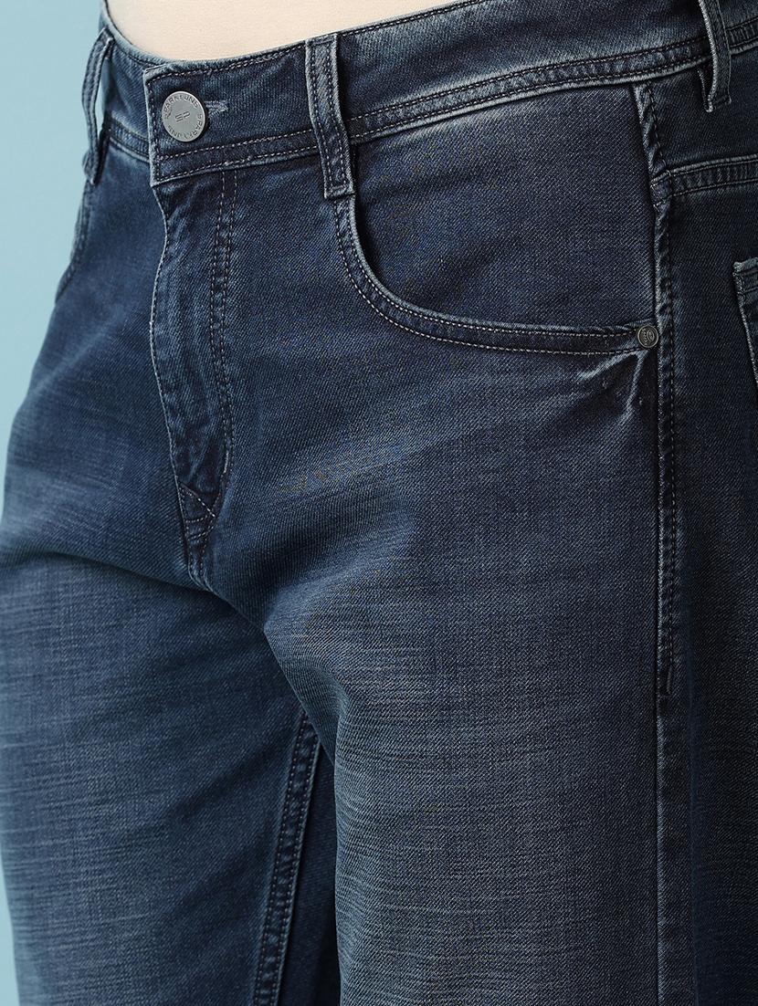 men mid rise plain slim fit jean - 21353935 - Standard Image - 5