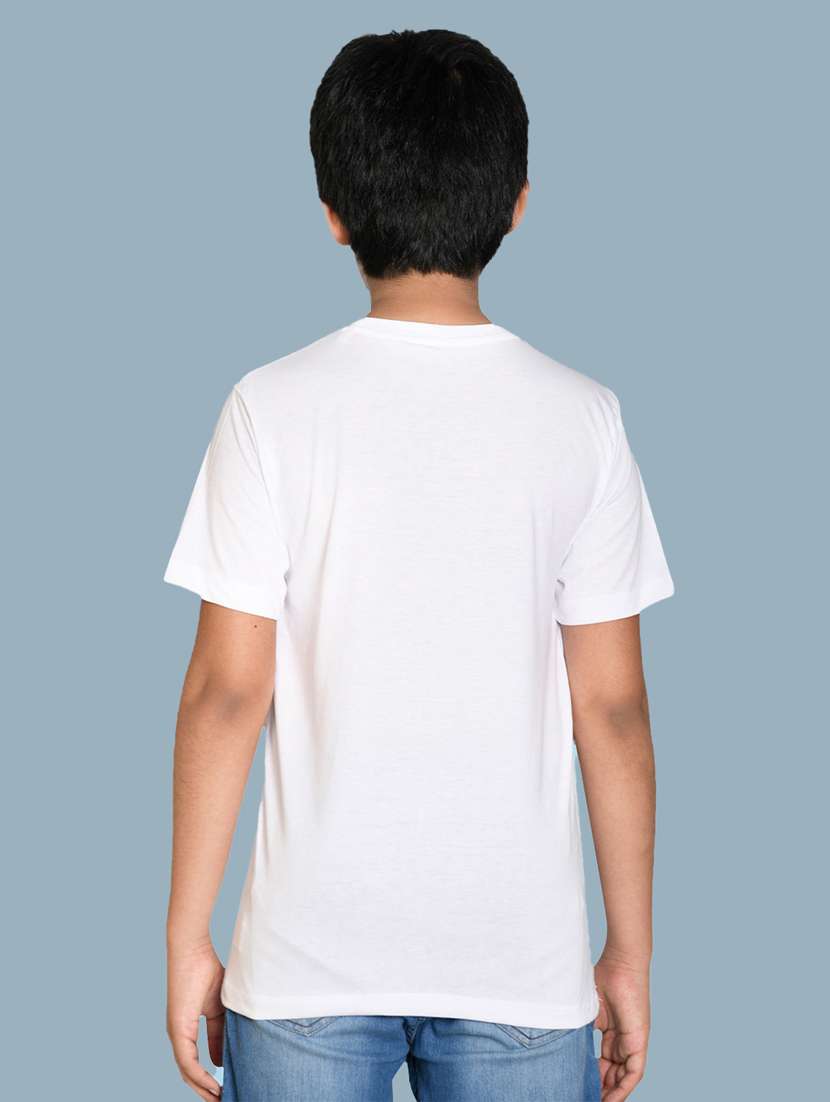 boys pack of 2 solid t-shirts - 21354945 -  Standard Image - 5