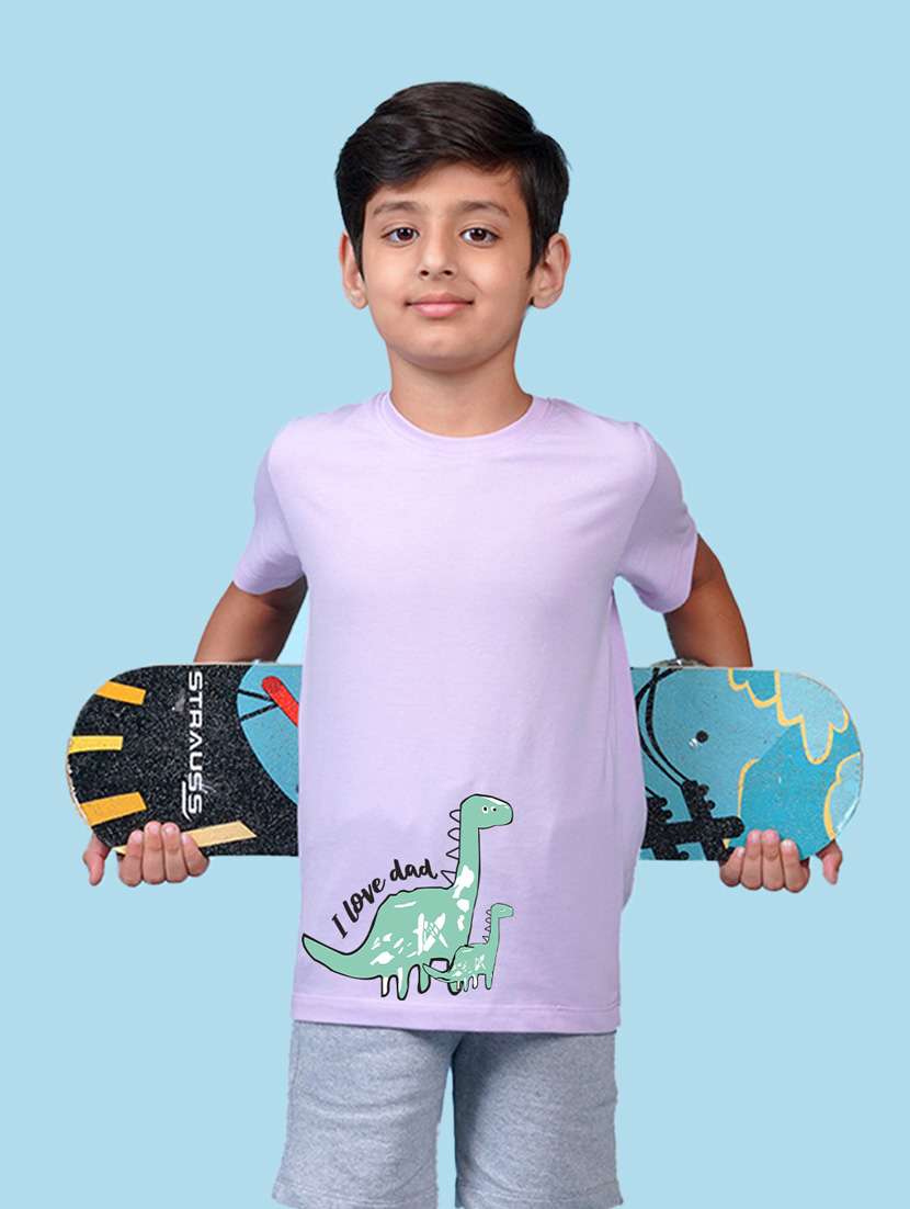 boys placement printed t-shirt