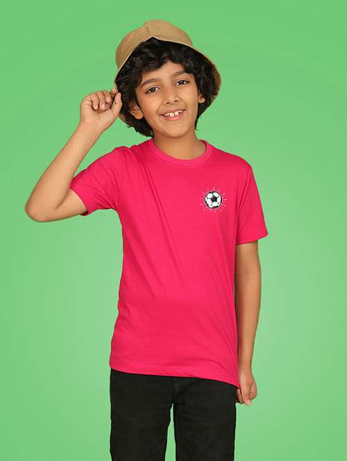 boys back print cotton t-shirt - 21355294 -  Standard Image - 0