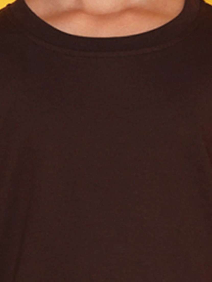 girls round neck placement print tees - 21355407 - Standard Image - 3