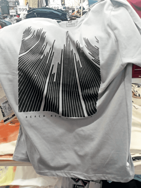 grey cotton single jersey tshirt - 21355541 -  Zoom Image - 0