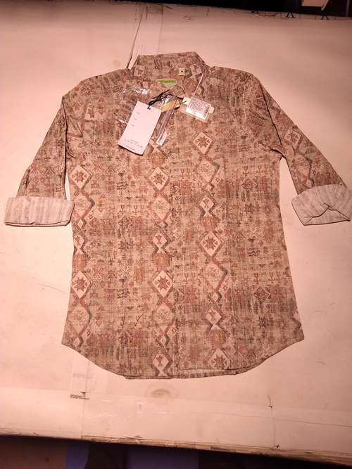 assorted dobby casual shirt - 21355564 -  Standard Image - 0